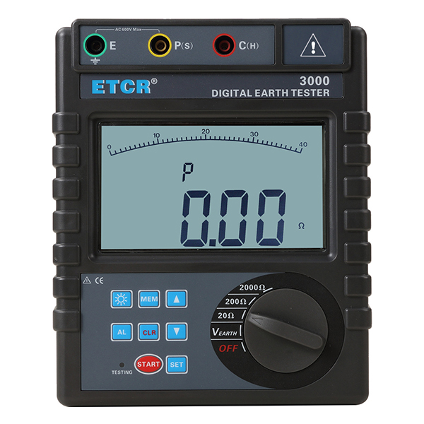 ETCR3000数字式接地电阻表-数字式接地电阻表-接地电阻测试仪-铱泰电子科技