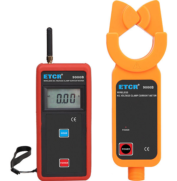 ETCR9000B Wireless H/L Voltage Clamp Current Meter-ETCR