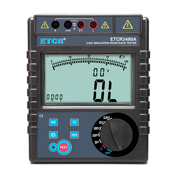 ETCR3480A绝缘电阻表
